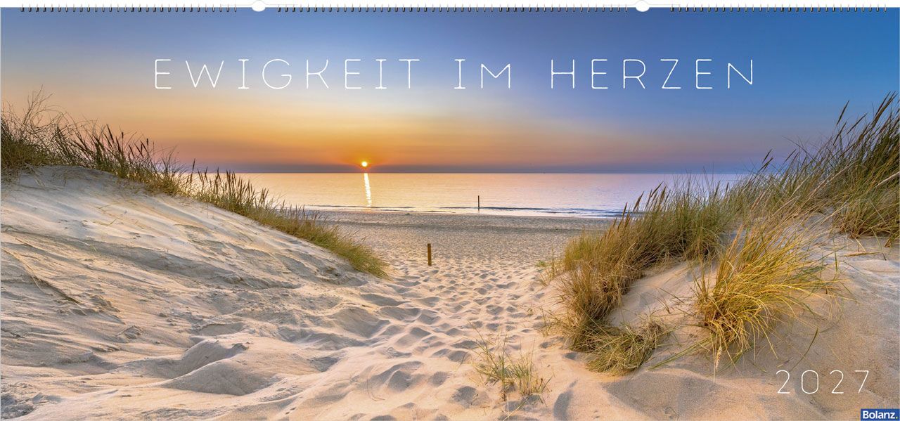 Panoramakalender - Ewigkeit im Herzen 2027
