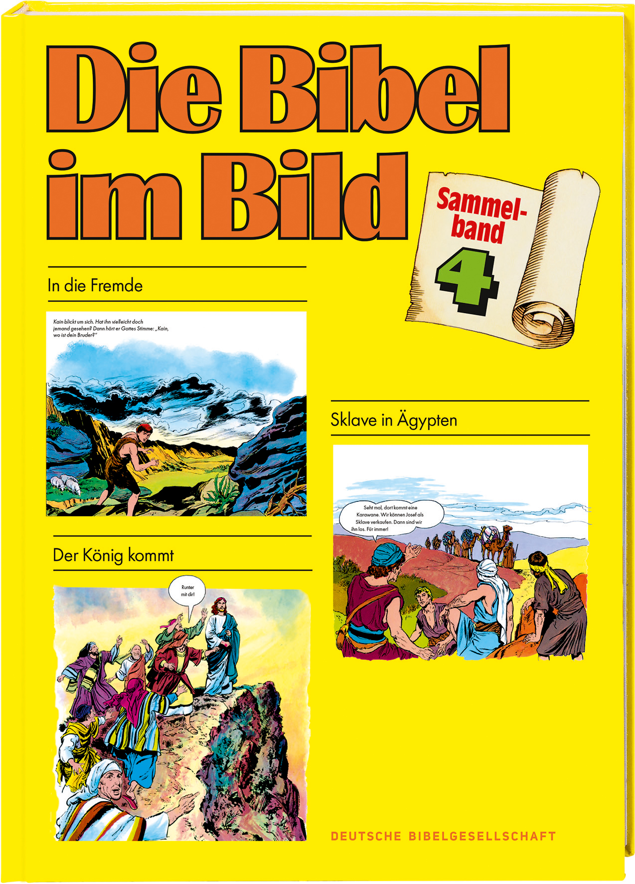 Kinderbibel - Die Bibel im Bild - Menschen Boot Arche Bäume Wasser