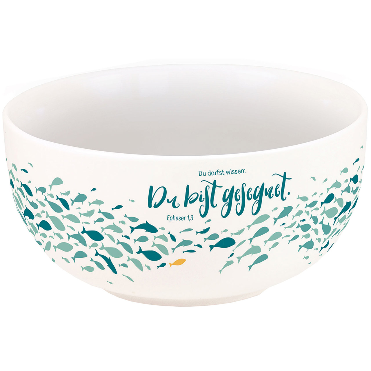 Müslischale - Du bist gesegnet - Fische