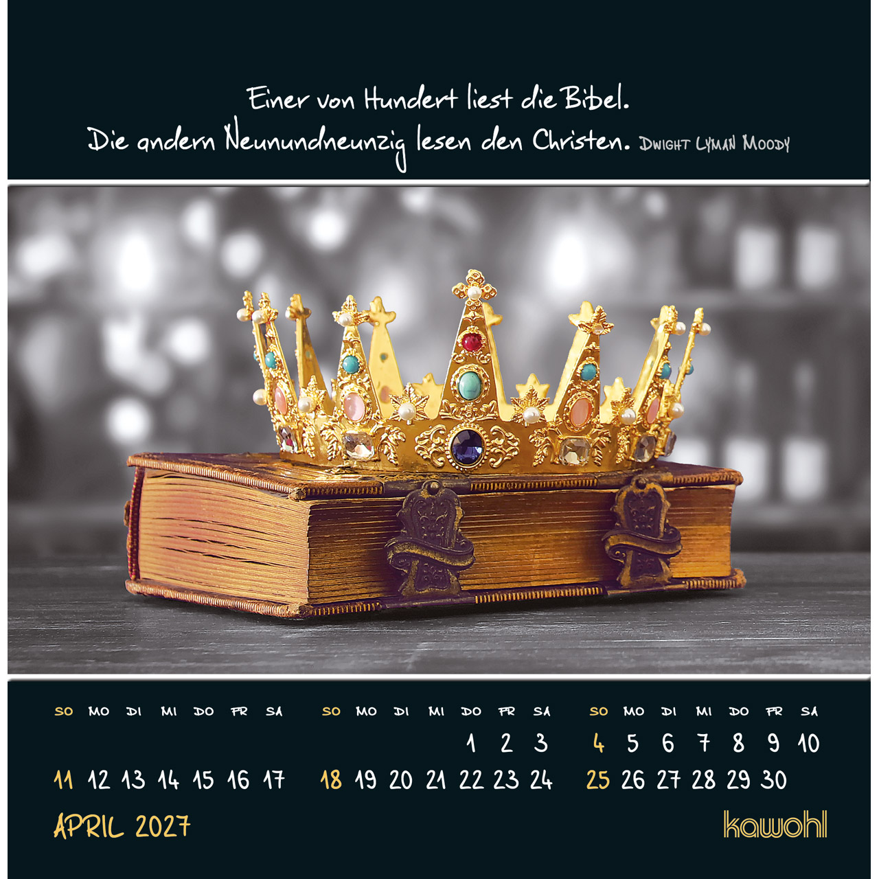 Postkartenkalender - Kleine Wunder sehen 2027