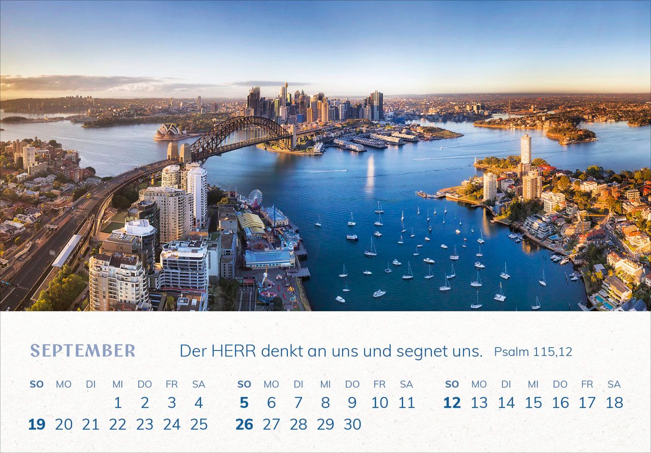 Panoramakalender - Mini-Panorama-Kalender 2027