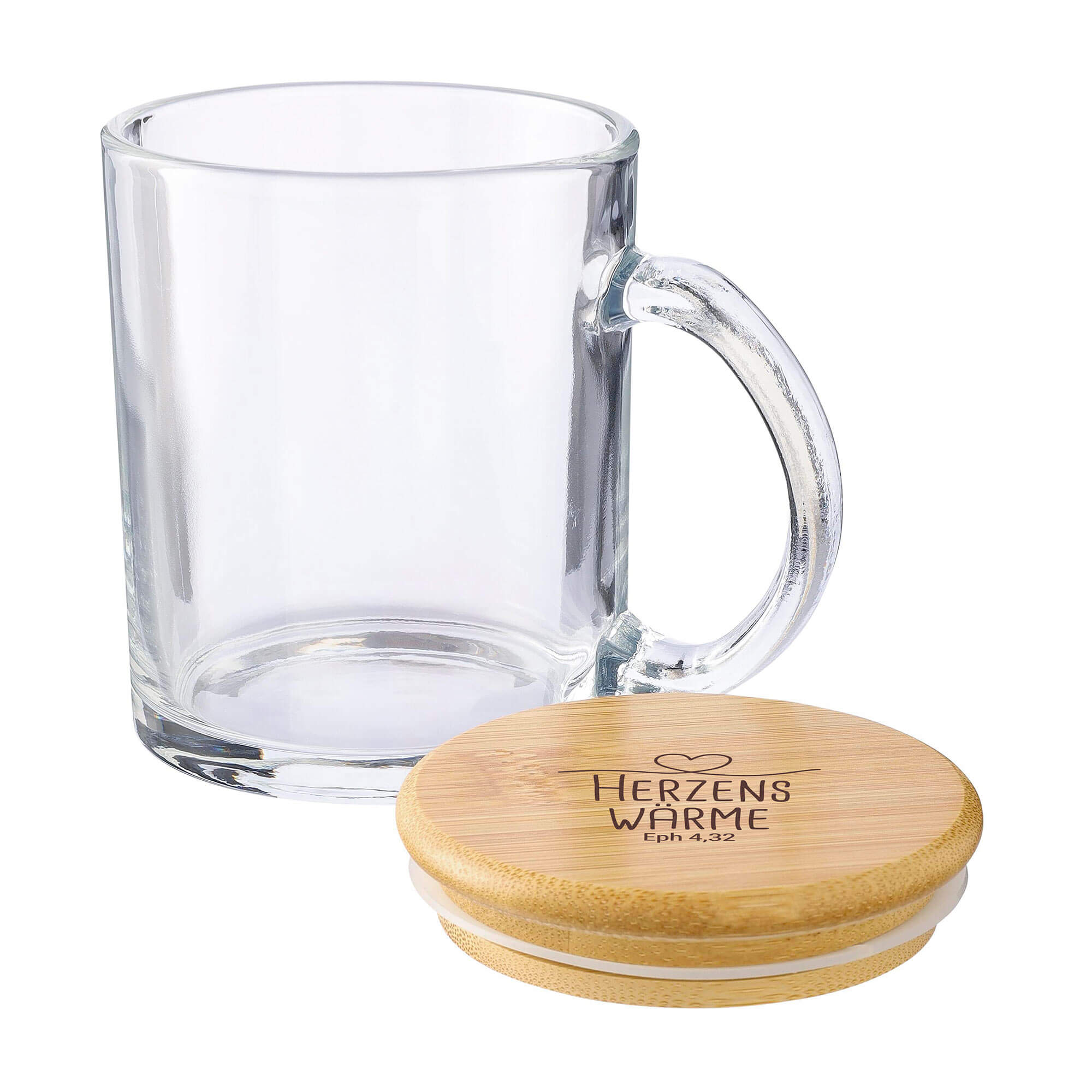 Tassen & Gläser - Teeglas "Herzenswärme"