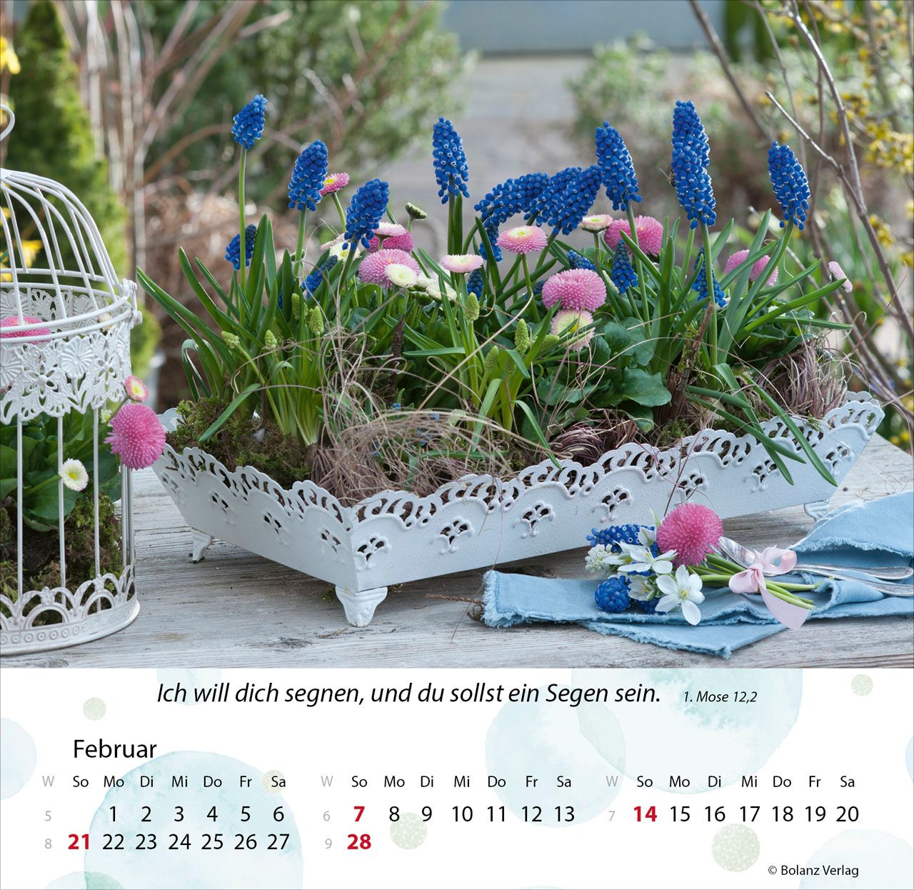 Tischkalender - Gärten 2027 Tischkalender