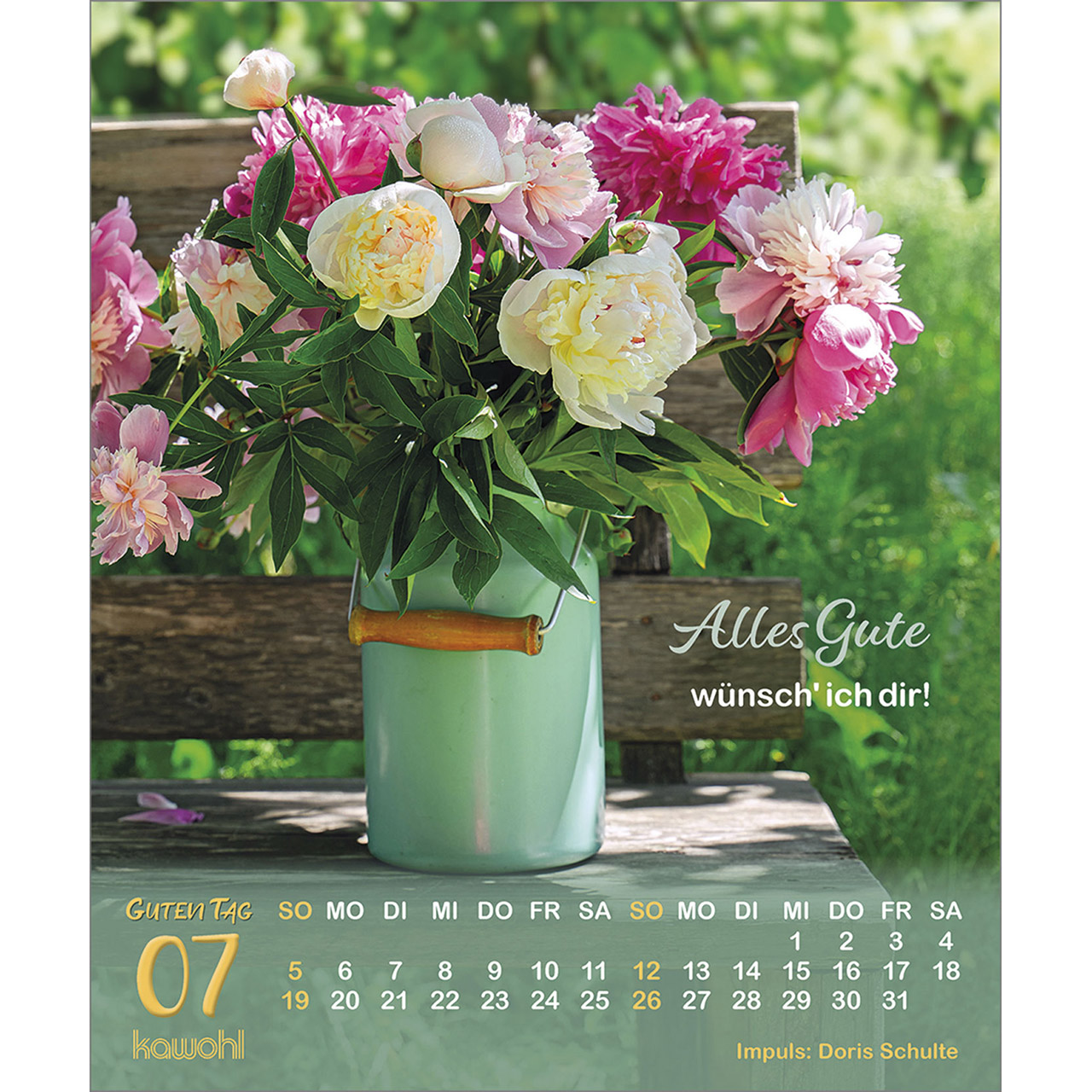 Postkartenkalender - Guten Tag 2026