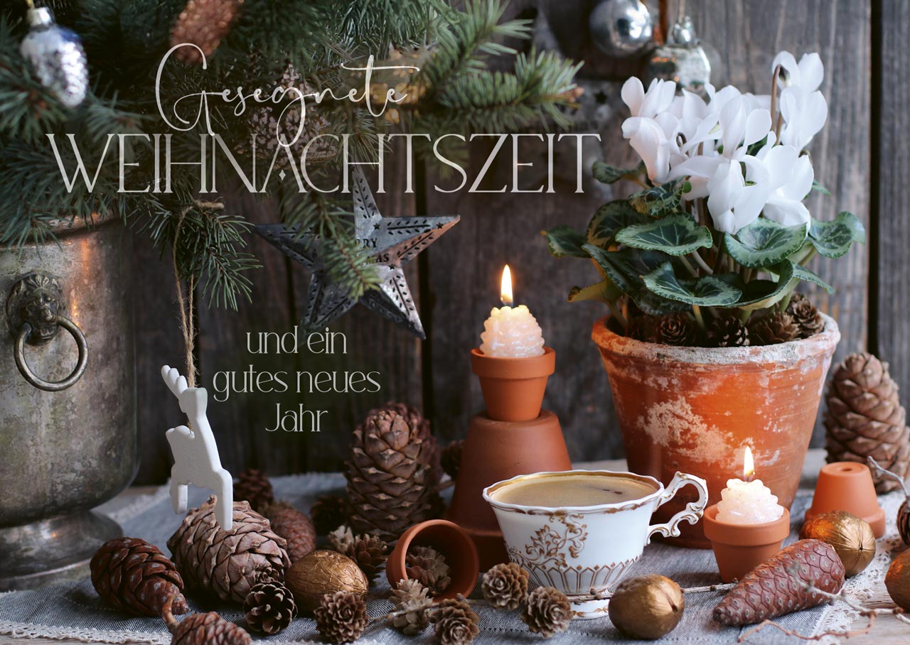 Postkarten - Postkarte Weihnachtszeit 12 Ex.