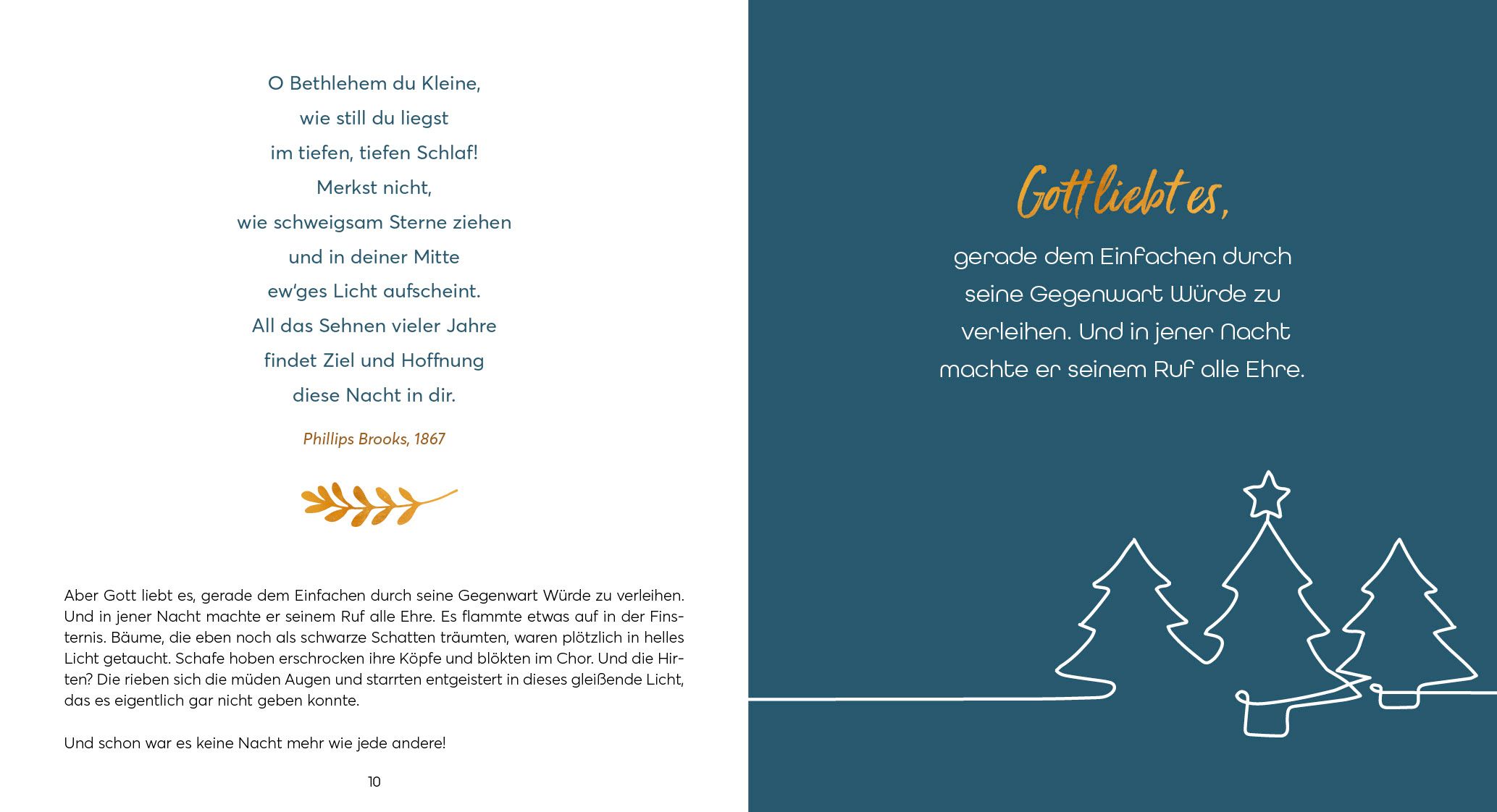 Geschenkbuch - Stille Nacht in meinem Herzen