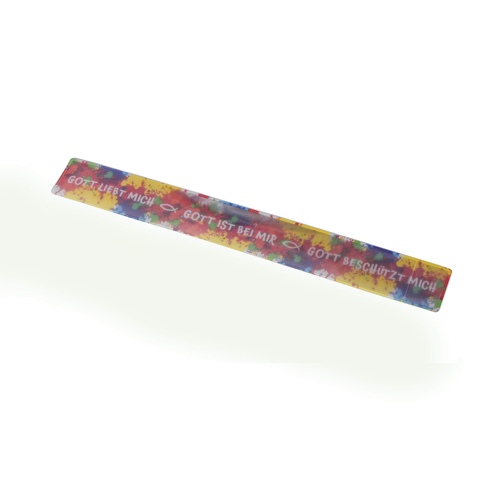 Armband - Schnapparmband 'Kleckse' - Fisch Armband