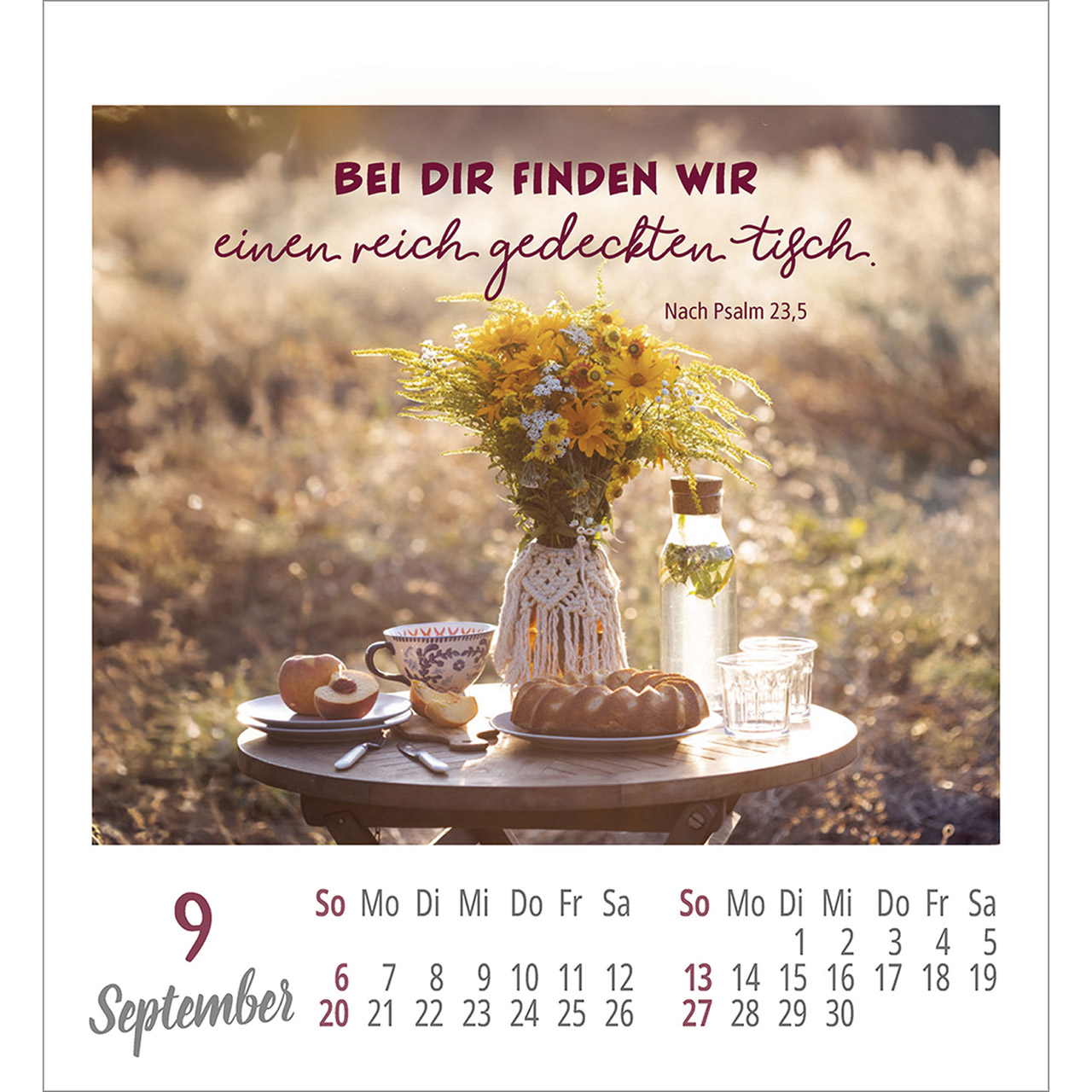 Aufkleberkalender - Frei sein & leben 2026