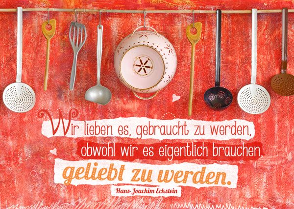 Postkarte - Postkarte 'Geliebt werden' 1Ex