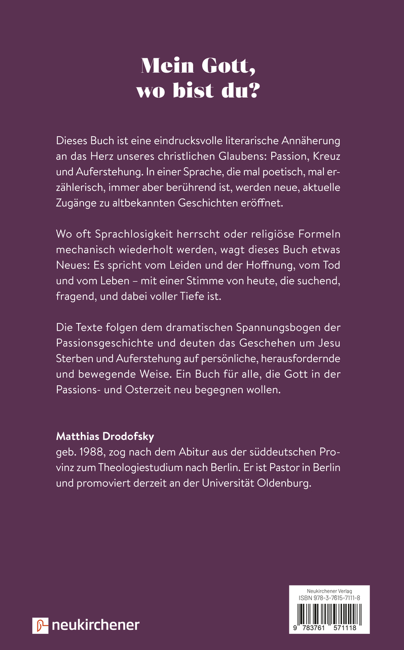 Buch - Und dann stirbt Gott
