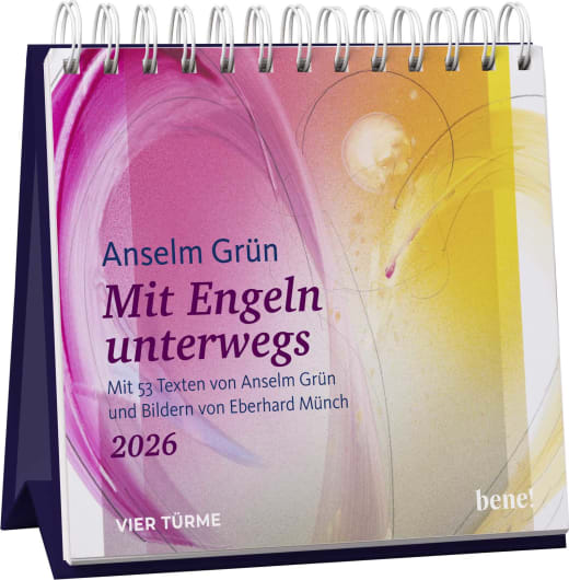Aufstellkalender - Mit Engeln unterwegs 2026 - Engel