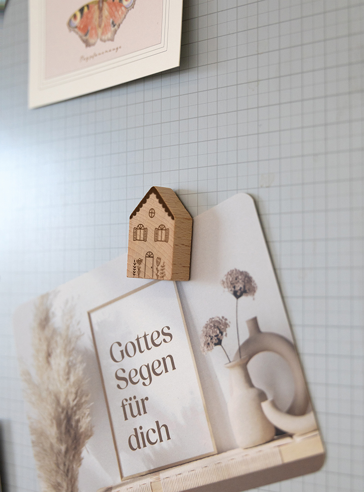 Magnet - Holzhaus Magnet "Haus"