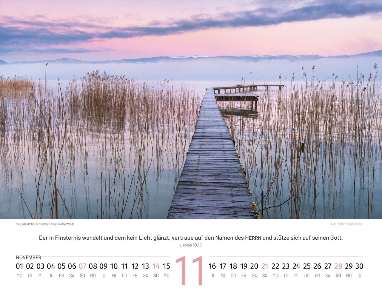 Wandkalender - Schweiz 2027 - deutsch
