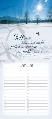 Immerwährender Kalender - Begegnungen auf seinem Weg - Frau Tuch Mohnblumen Pusteblume