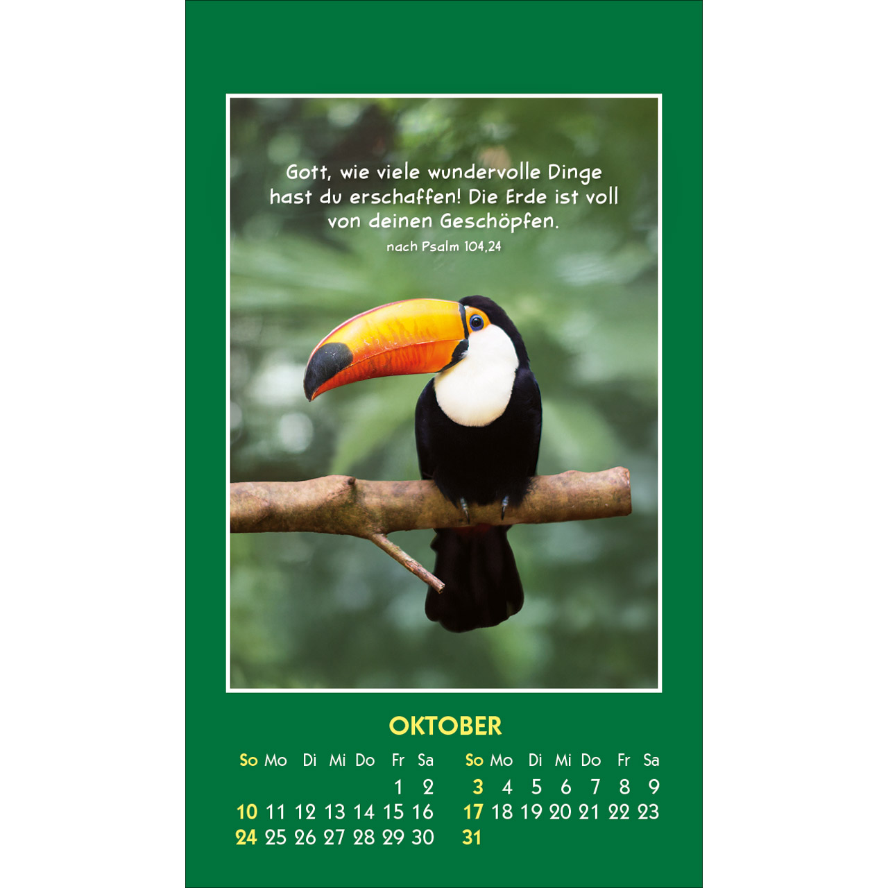 Aufkleberkalender - Hallo Du 2027