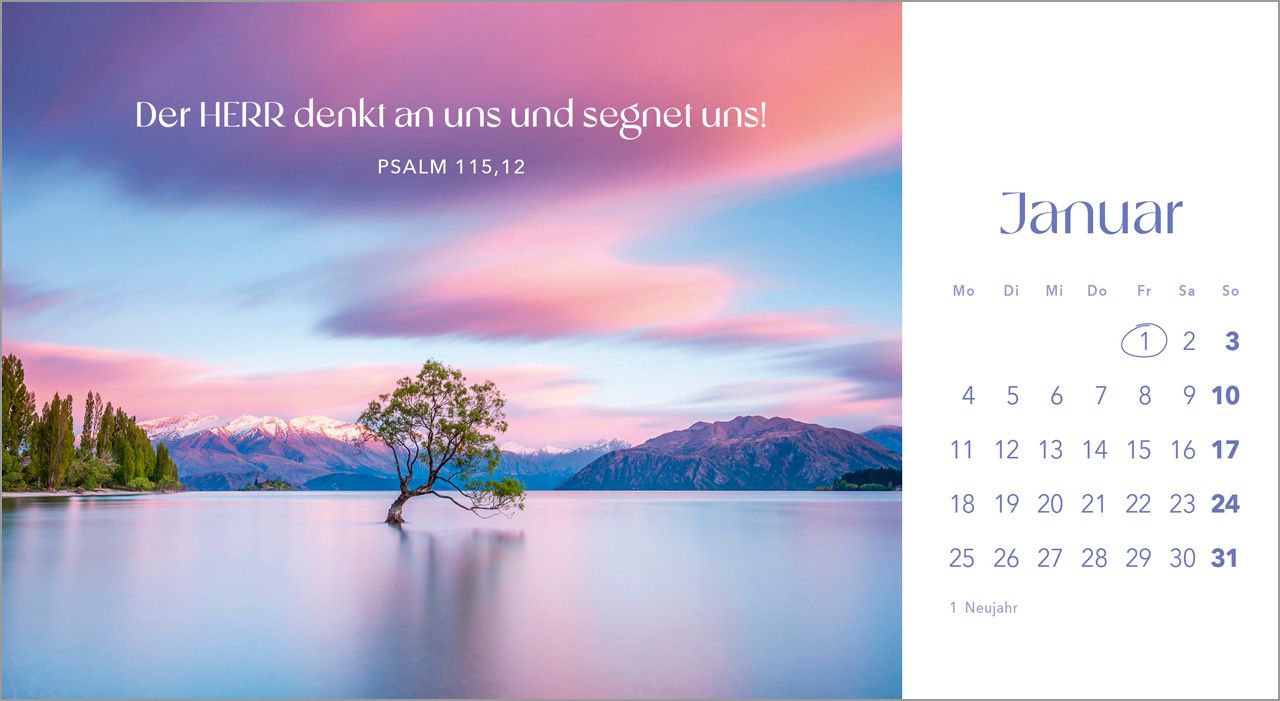 Postkartenkalender - Quelle des Lebens 2027