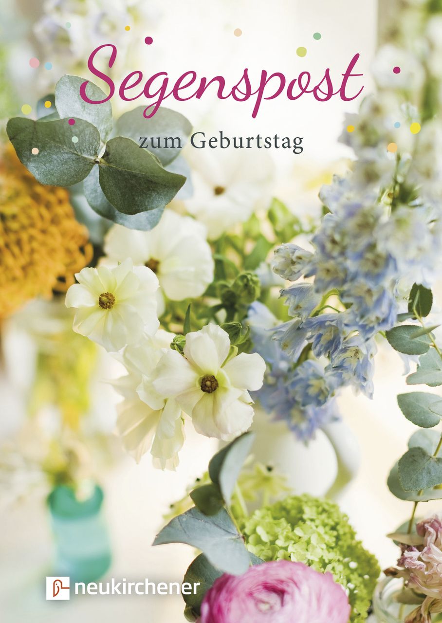 Grußheft - Segenspost zum Geburtstag