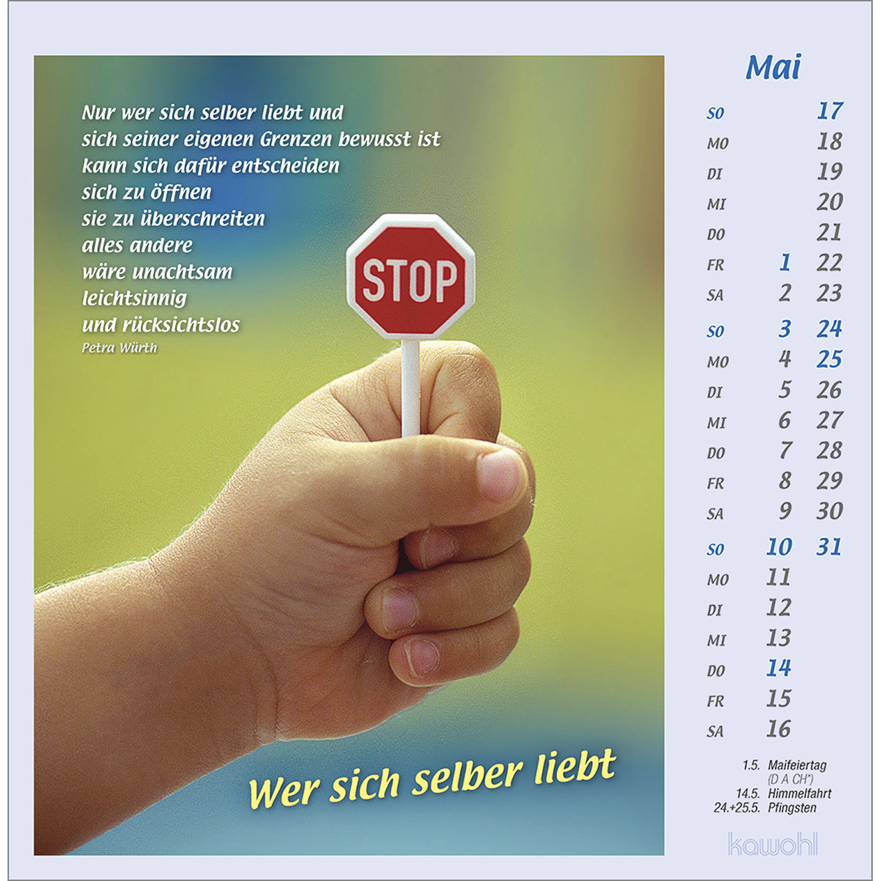 Postkartenkalender - Mit Hand und Fuß 2026