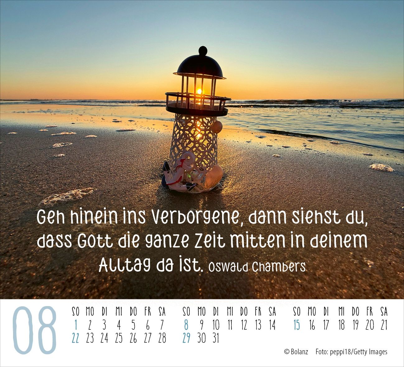 Aufstellkalender - Danke 2027 Minikalender