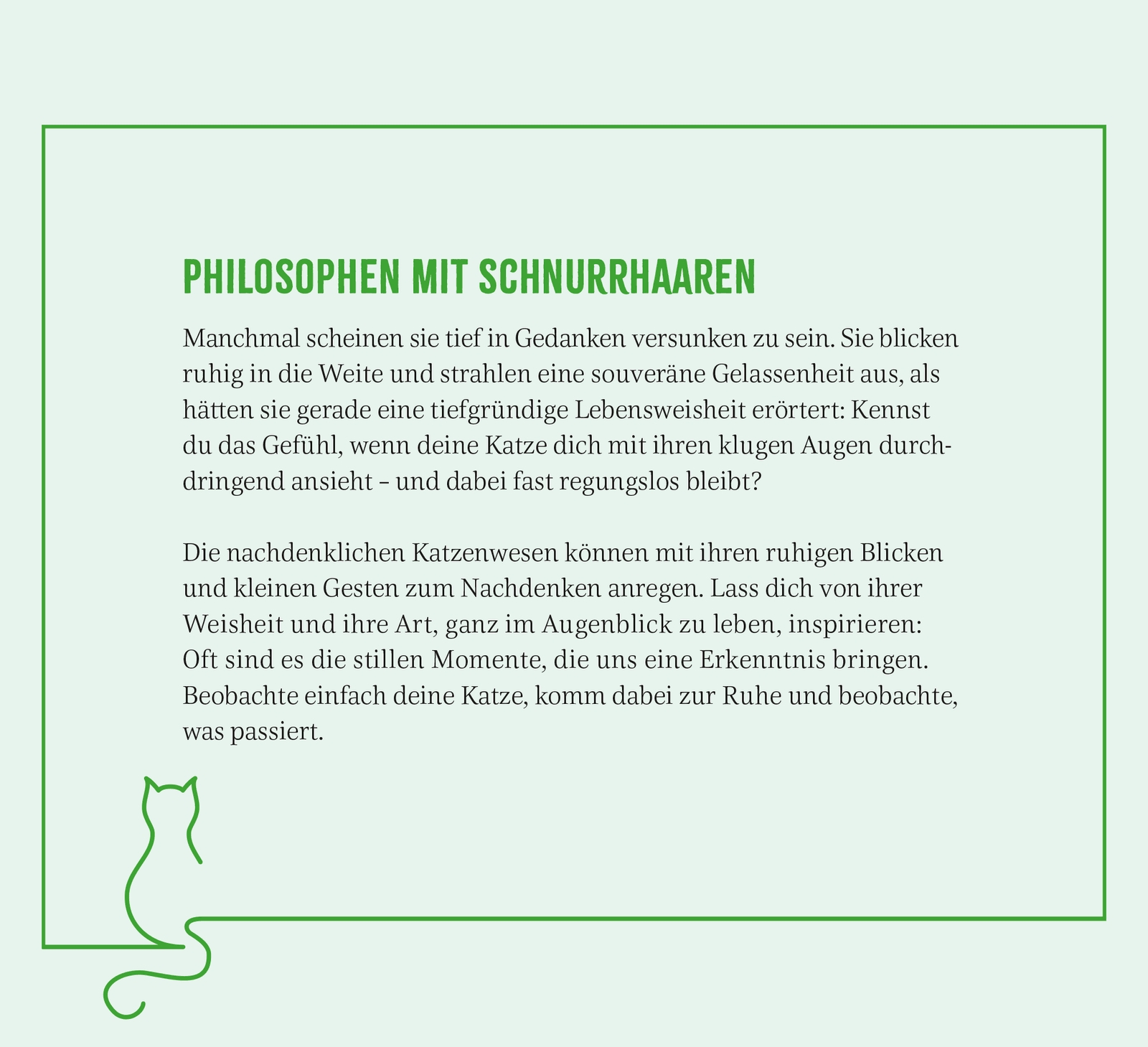 Aufstellkalender - Kluge Katzen 2027