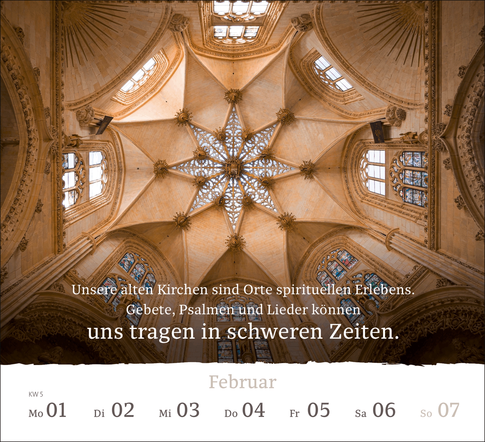 Aufstellkalender - Schöne Aussichten 2027