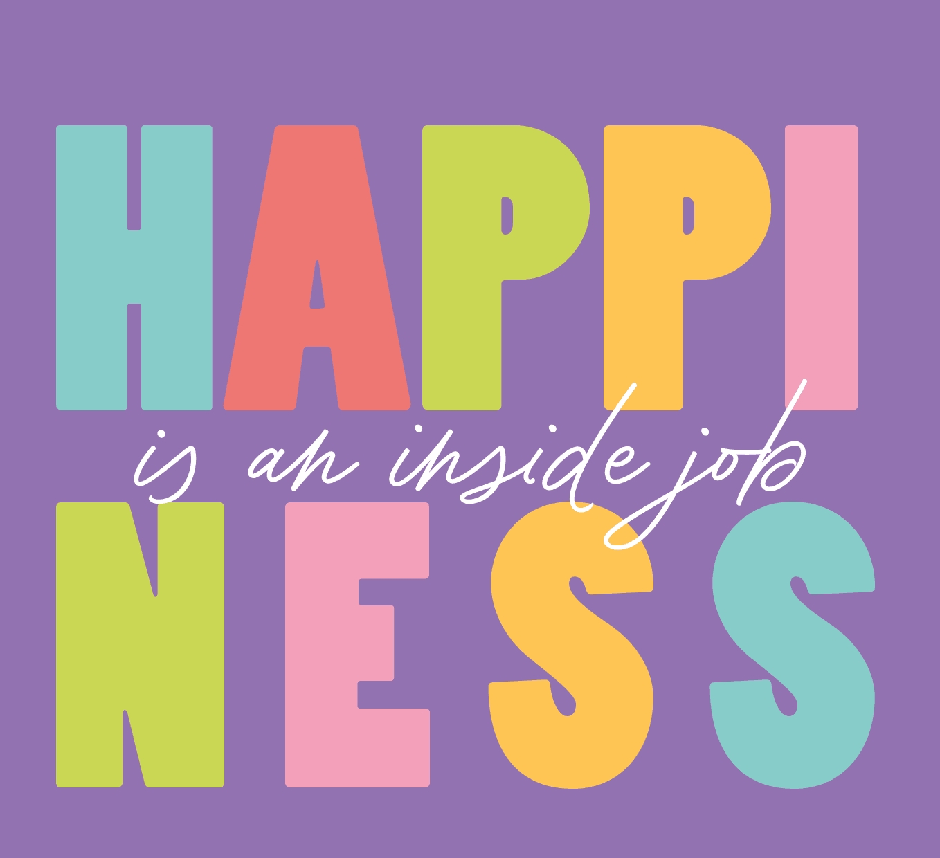 Aufstellbuch - I choose happy