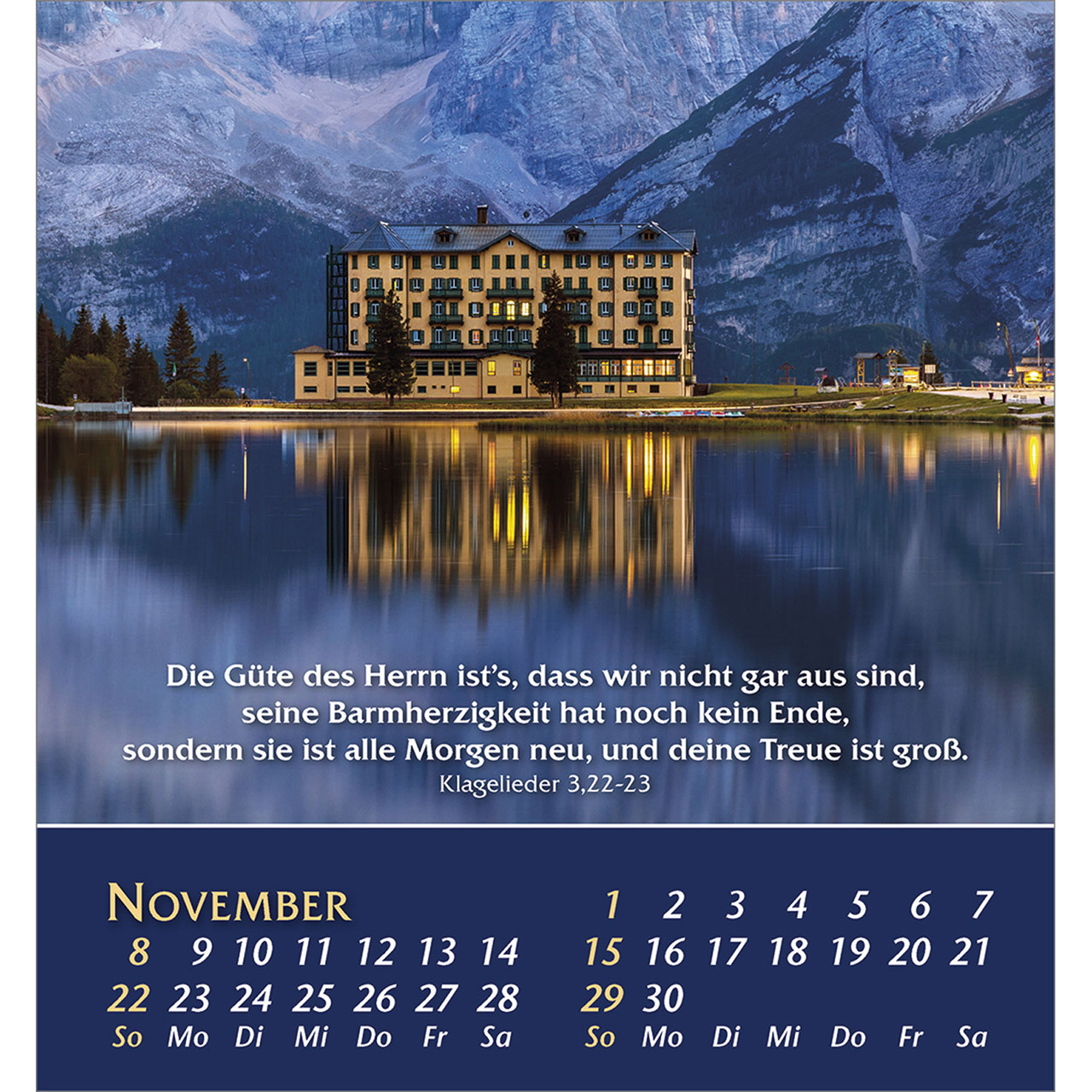 Tischkalender - Aus der Stille leben 2026