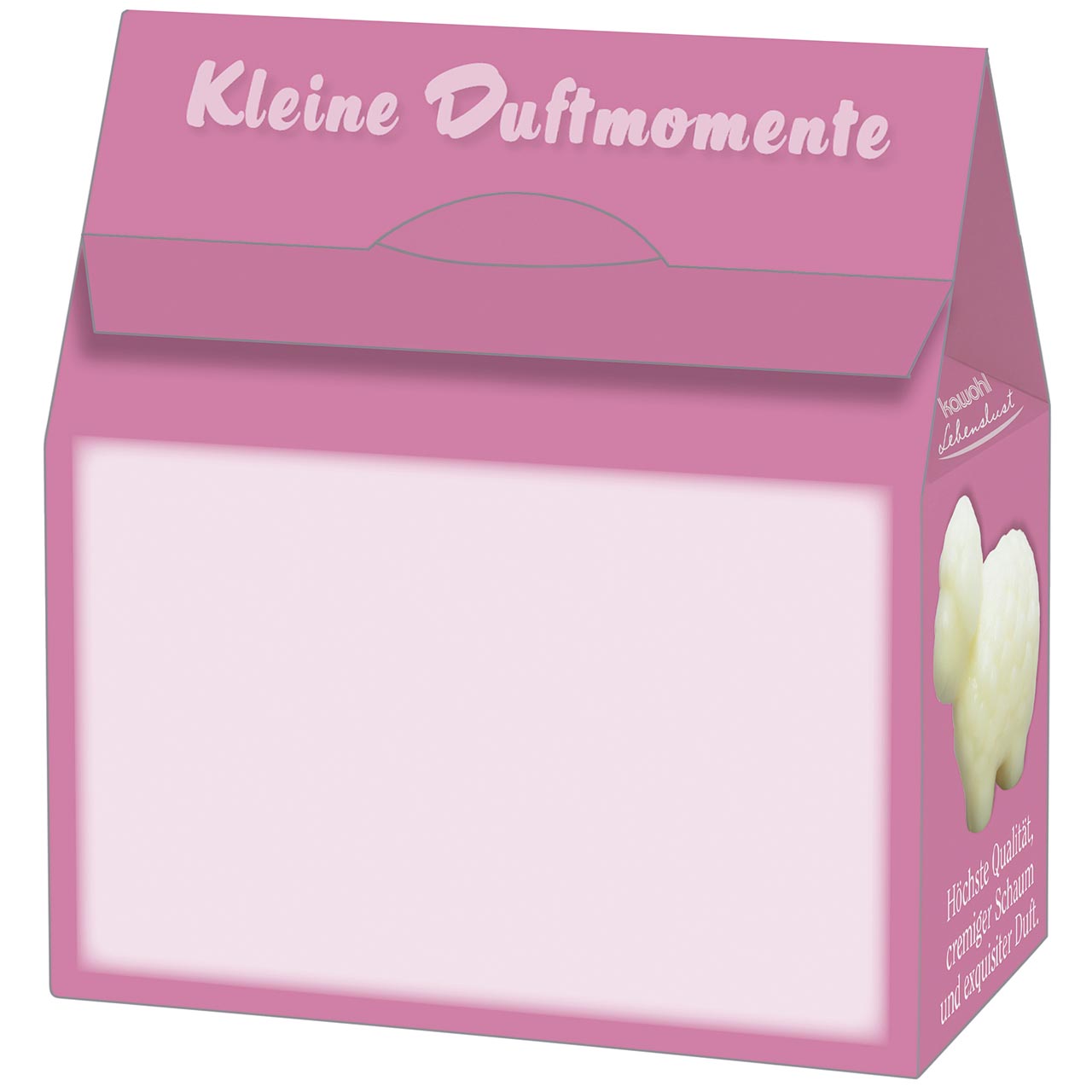 Seife - fest - Zum Geburtstag ein kleiner Gruß - rosa Rosen