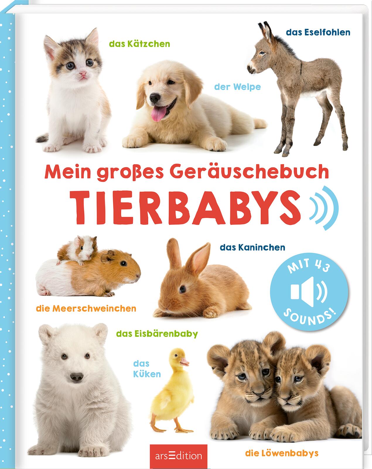 Buch - Mein großes Geräuschebuch 'Tierbabys'