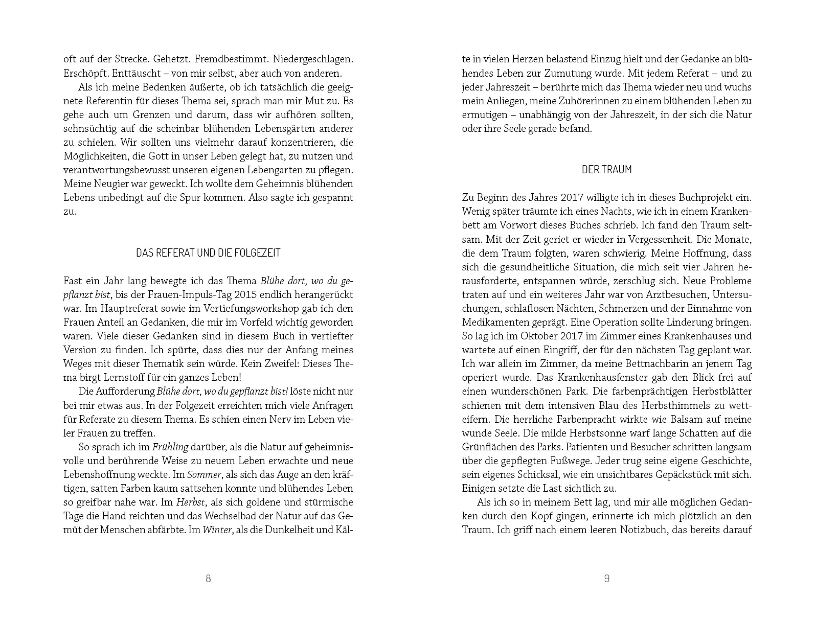 Buch - Blühe dort, wo du gepflanzt bist