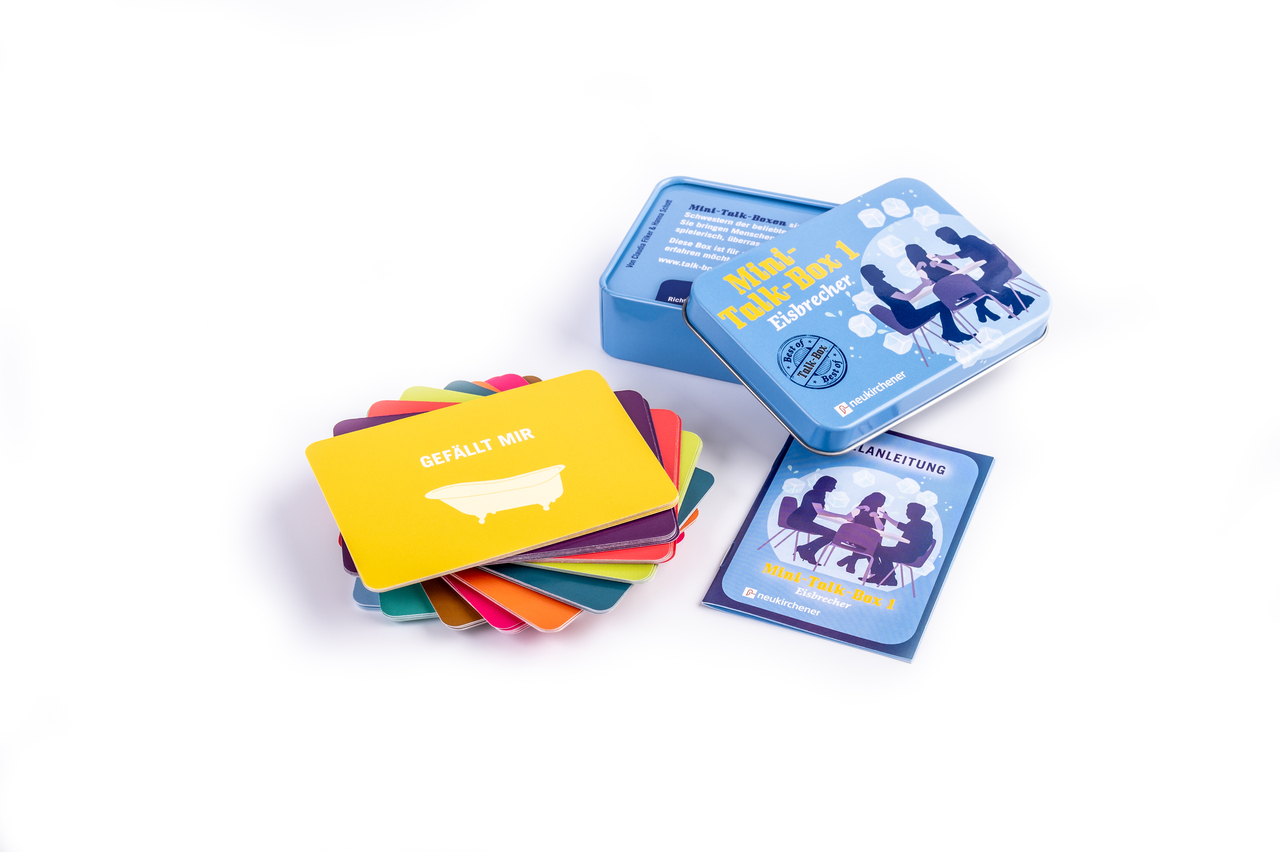 Karten-Box - Mini-Talk-Box 1 - Eisbrecher