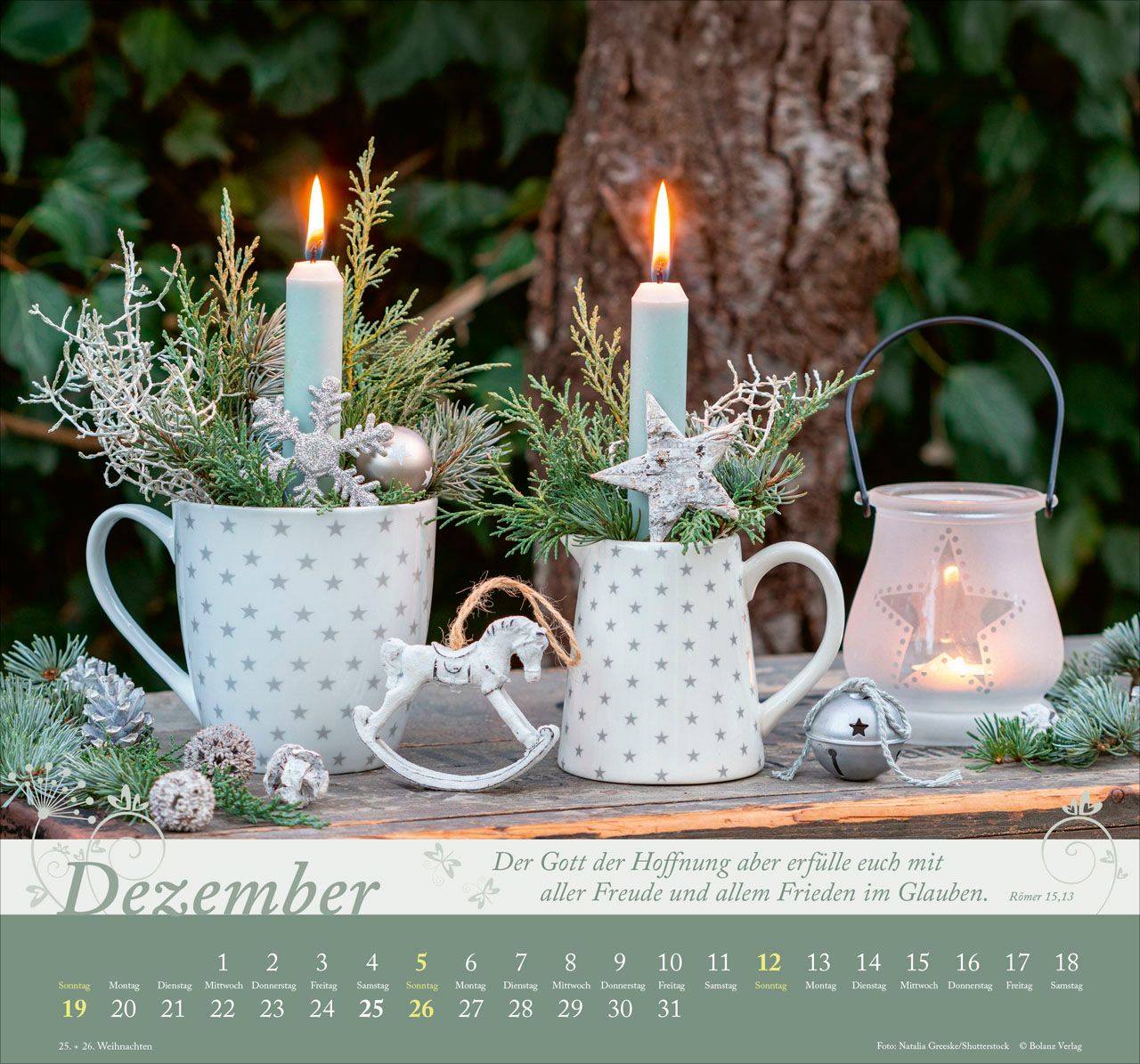 Wandkalender - Im Garten zuhause 2027 Wandkalender