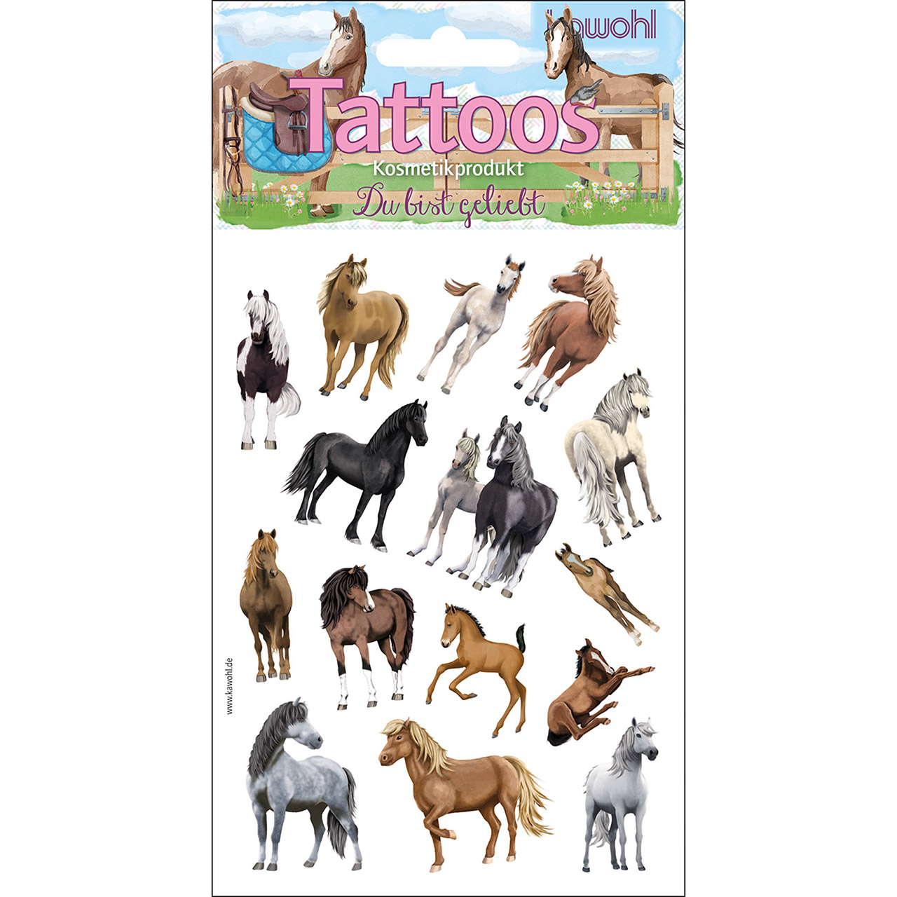 Du bist geliebt Tattoos - Du bist geliebt - Pferde