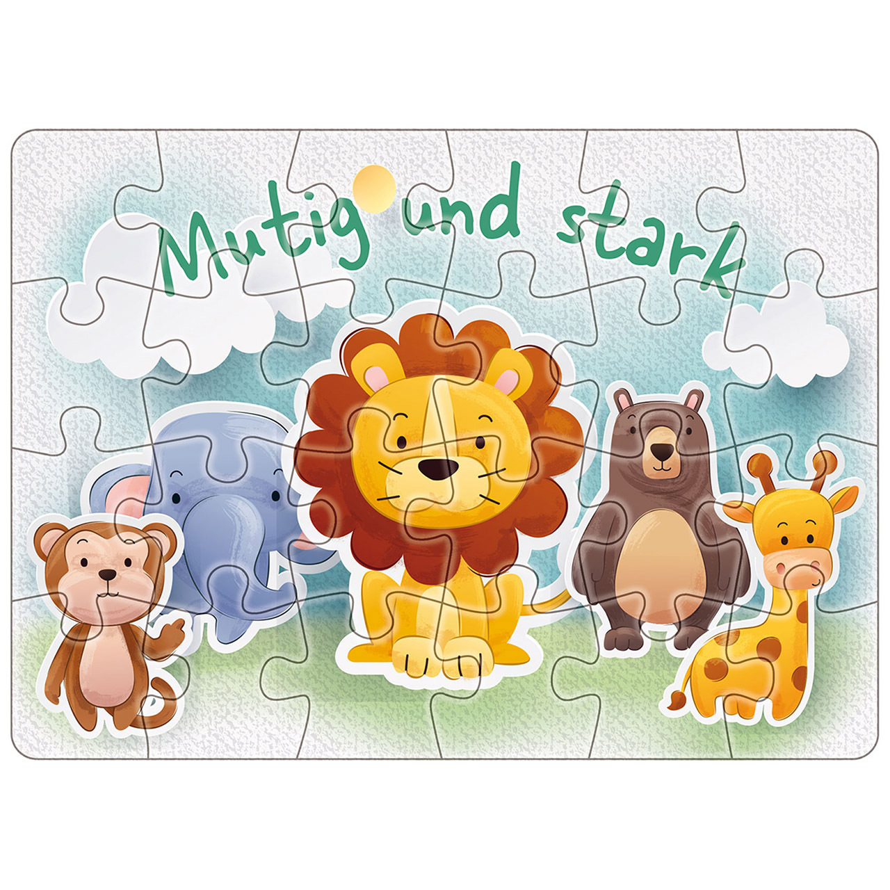 Mutig und stark