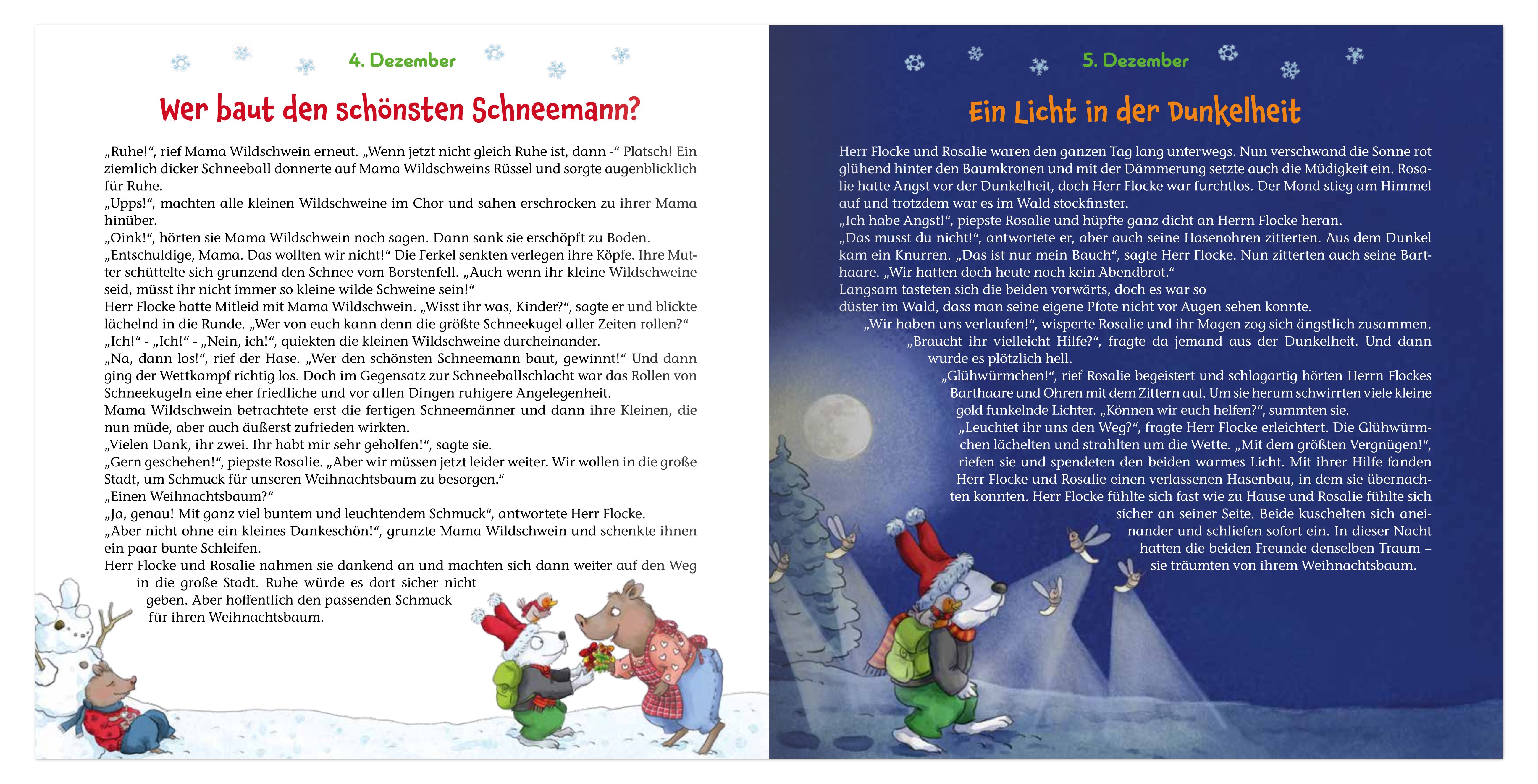 Adventskalender - Ein Weihnachtsbaum für die Tiere