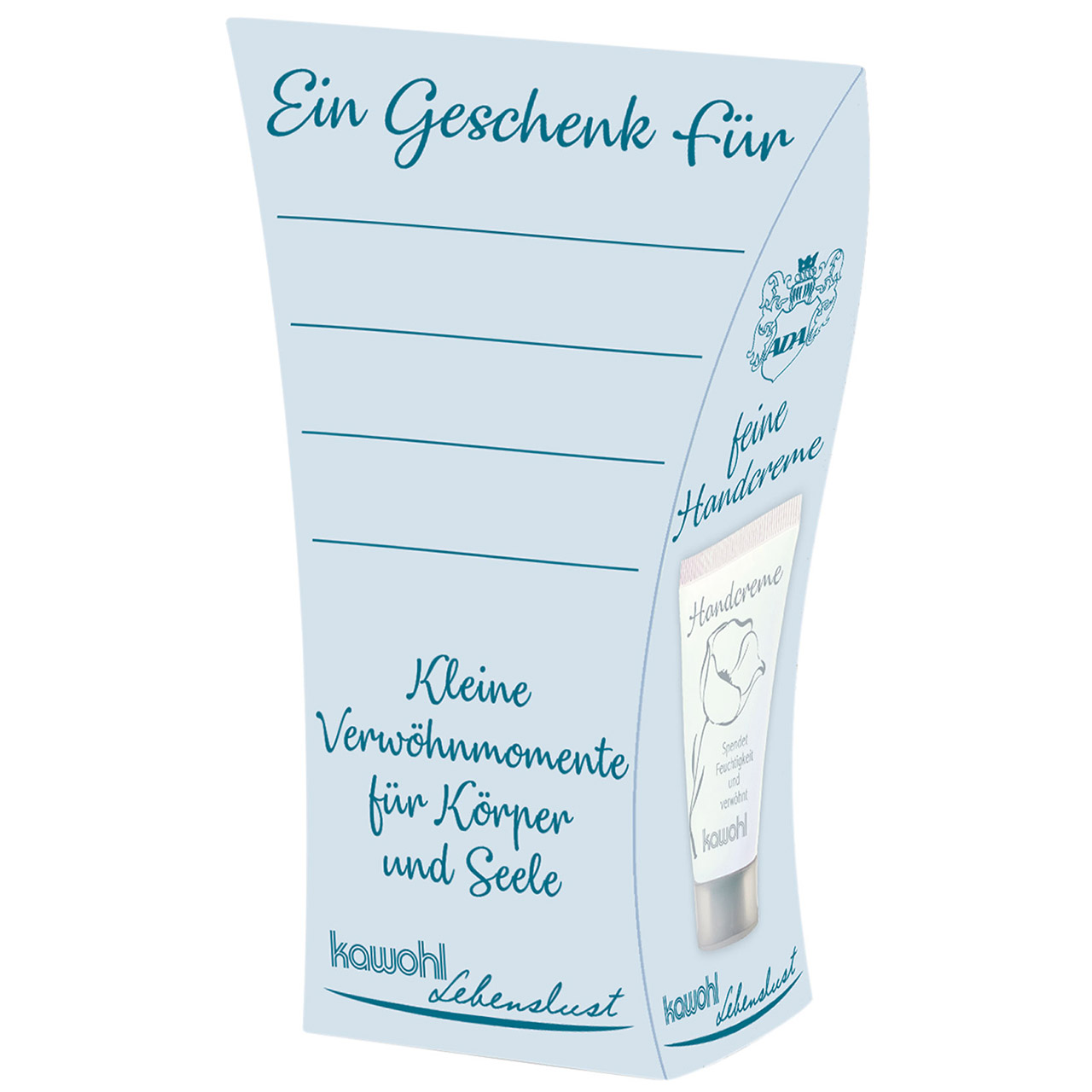 Handcreme - Mit besten Wünschen für dich - Blumenstrauß Blüten