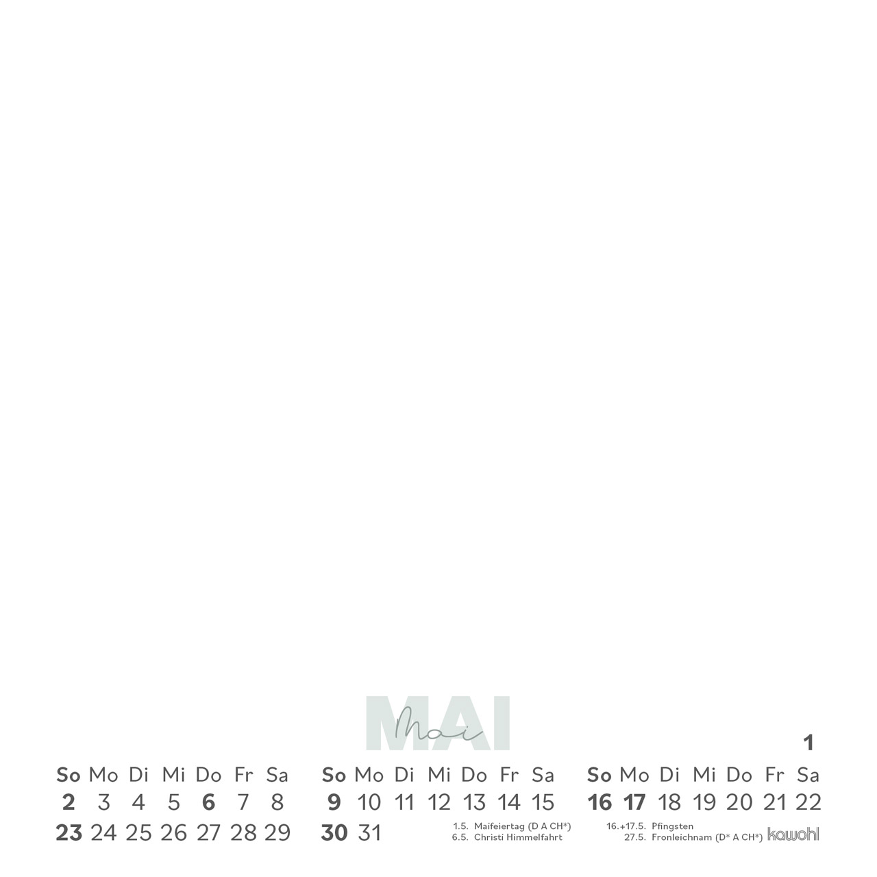 Postkartenkalender - Einblicke 2027