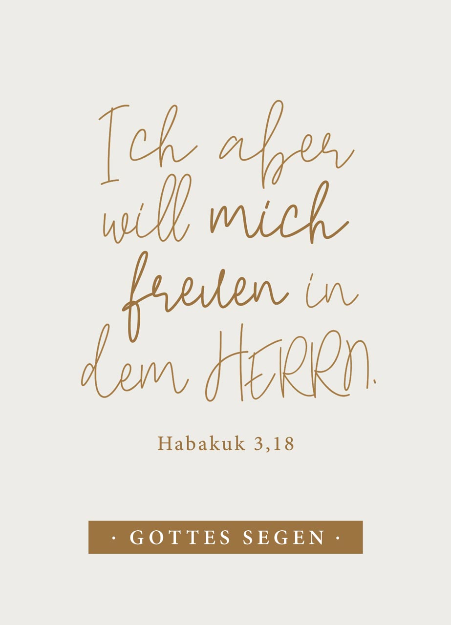Postkarten - Postkarte 'Die Freude im Herrn' 12 Ex.