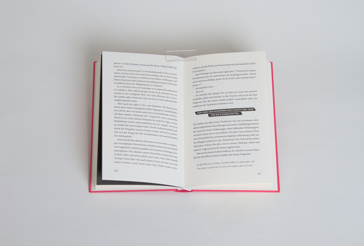 Buch - Das Ende der Rastlosigkeit - Buch Scharlachrot