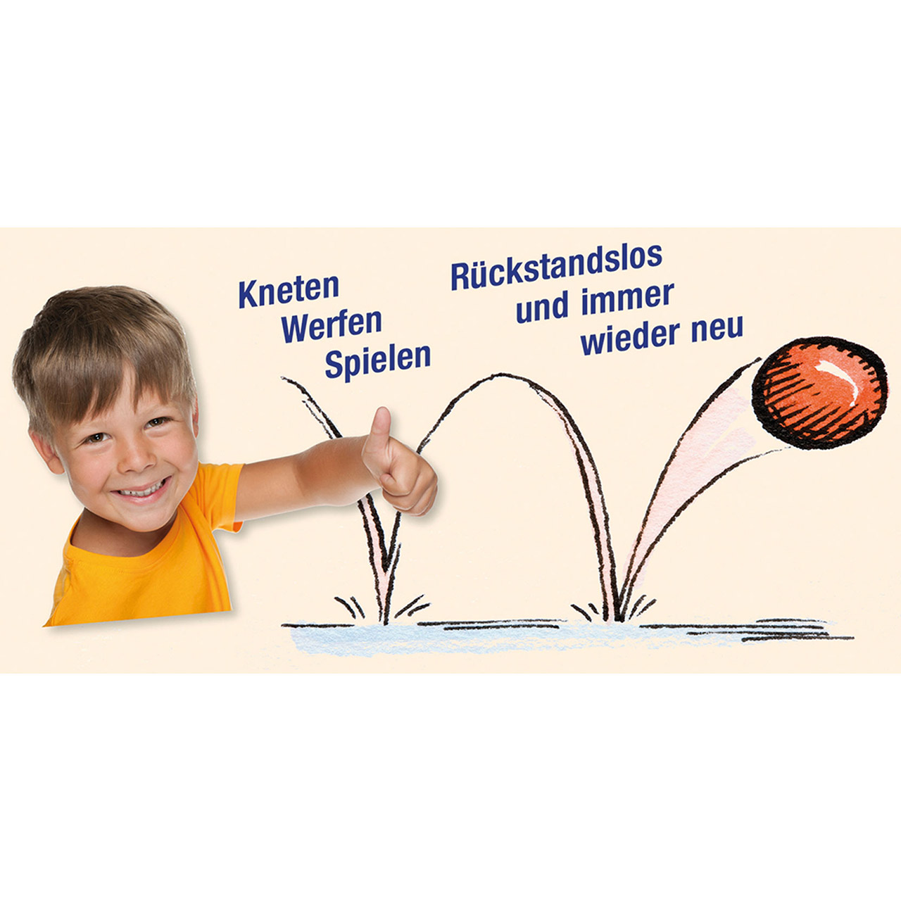 Hüpfknete - Du bist etwas Besonderes - Delfine Meerjungfrau Fische Illustration