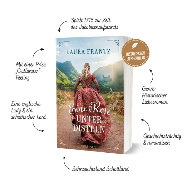 Buch - Eine Rose unter Disteln