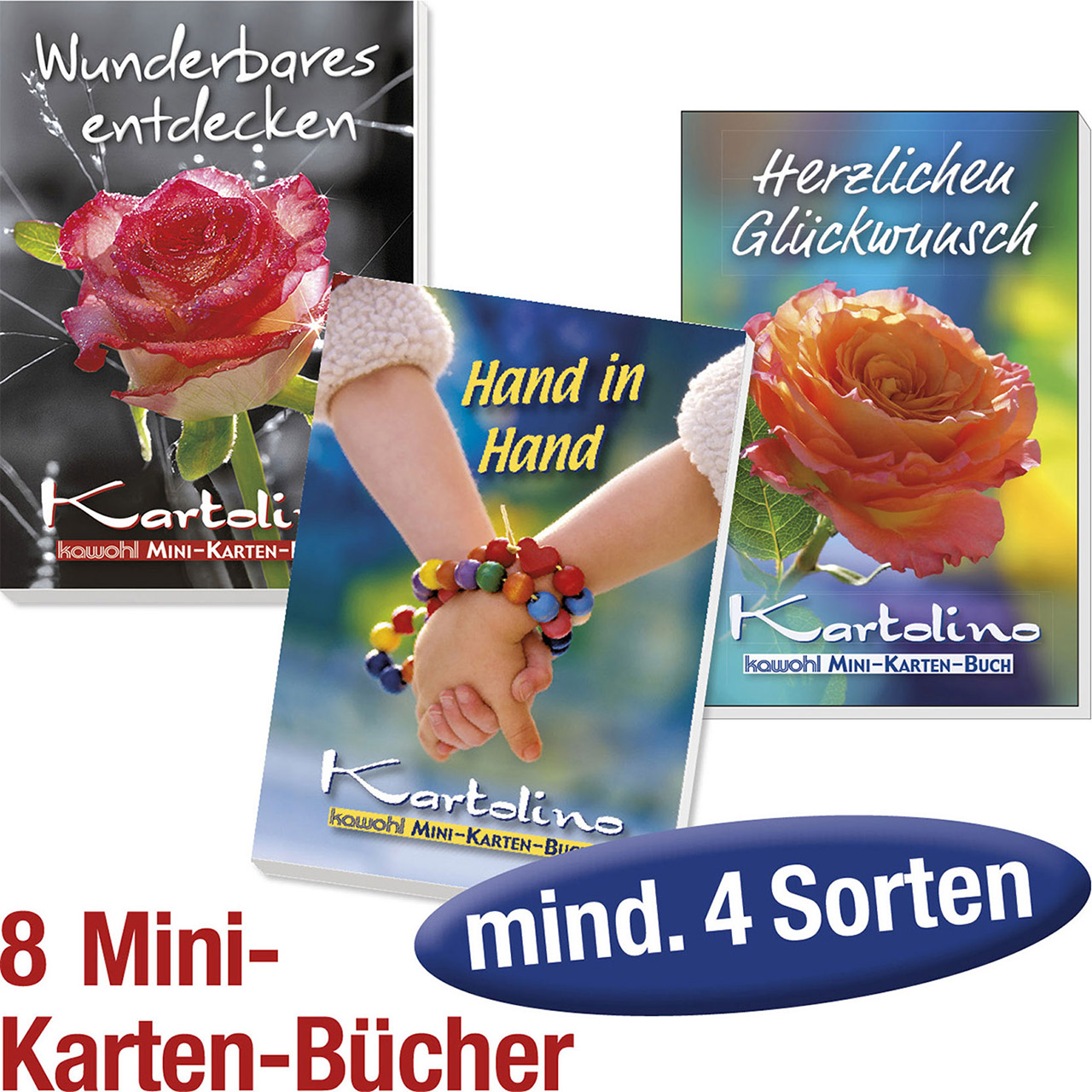 Spar-Paket: Top-Motive Mini-Karten-Buch - Spar-Paket: Top-Motive