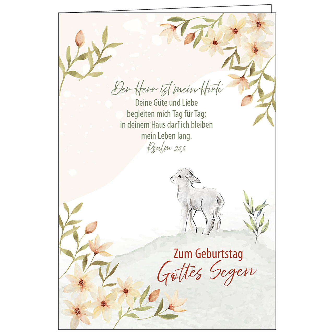 Zum Geburtstag Gottes Segen