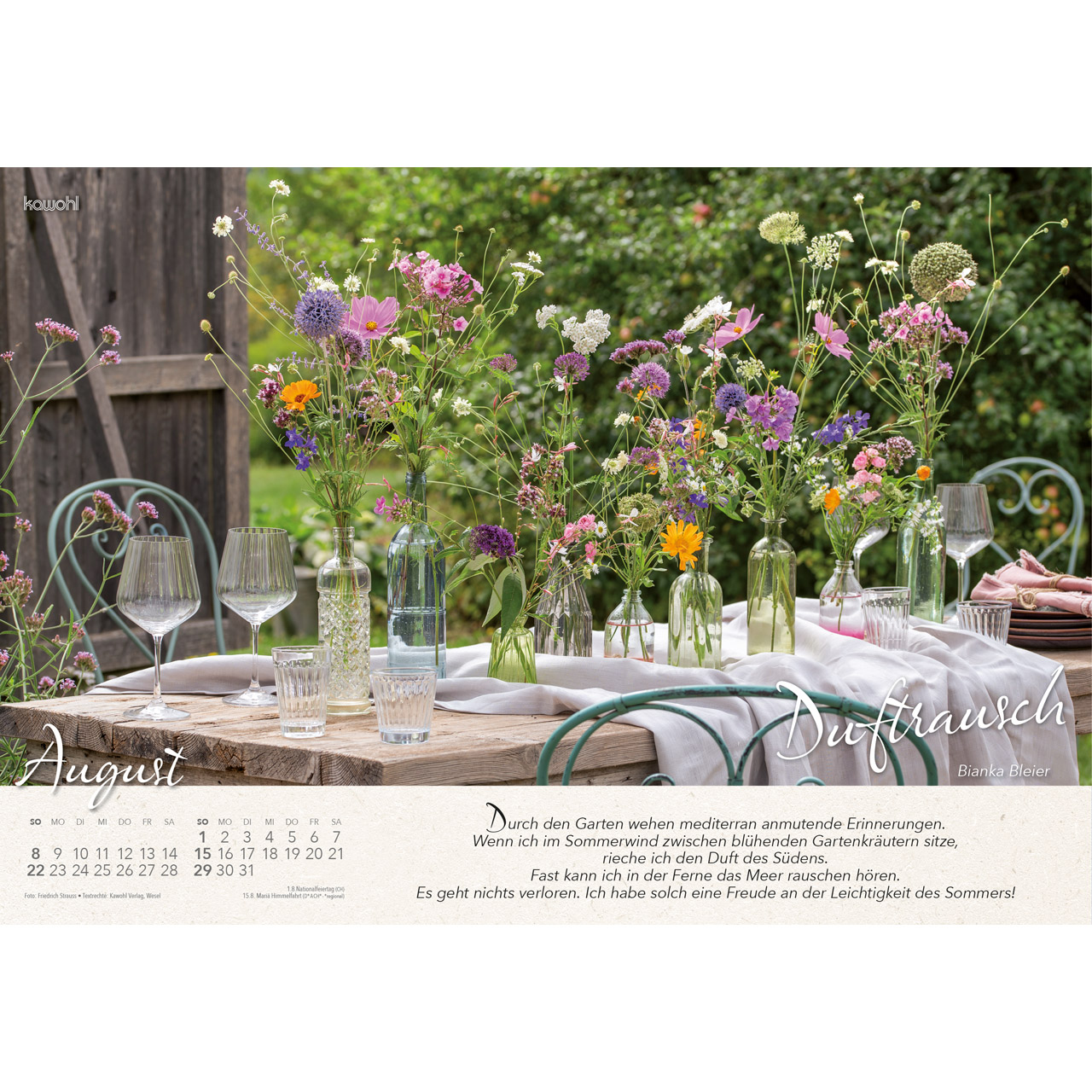 Wandkalender - Wo Himmel und Erde sich berühren 2027