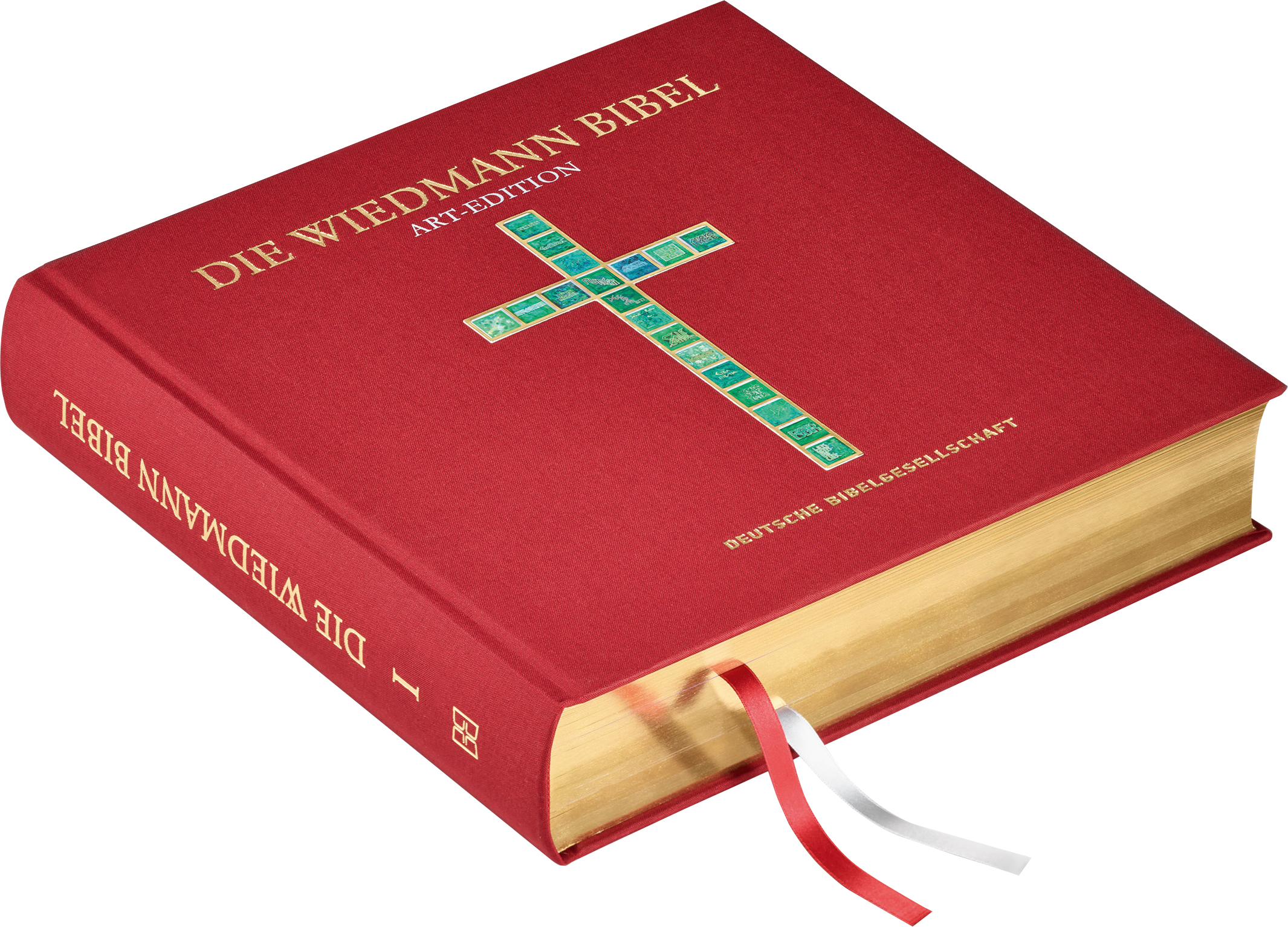 Lutherbibel - Die Wiedmann Bibel - ART-Edition (rot)