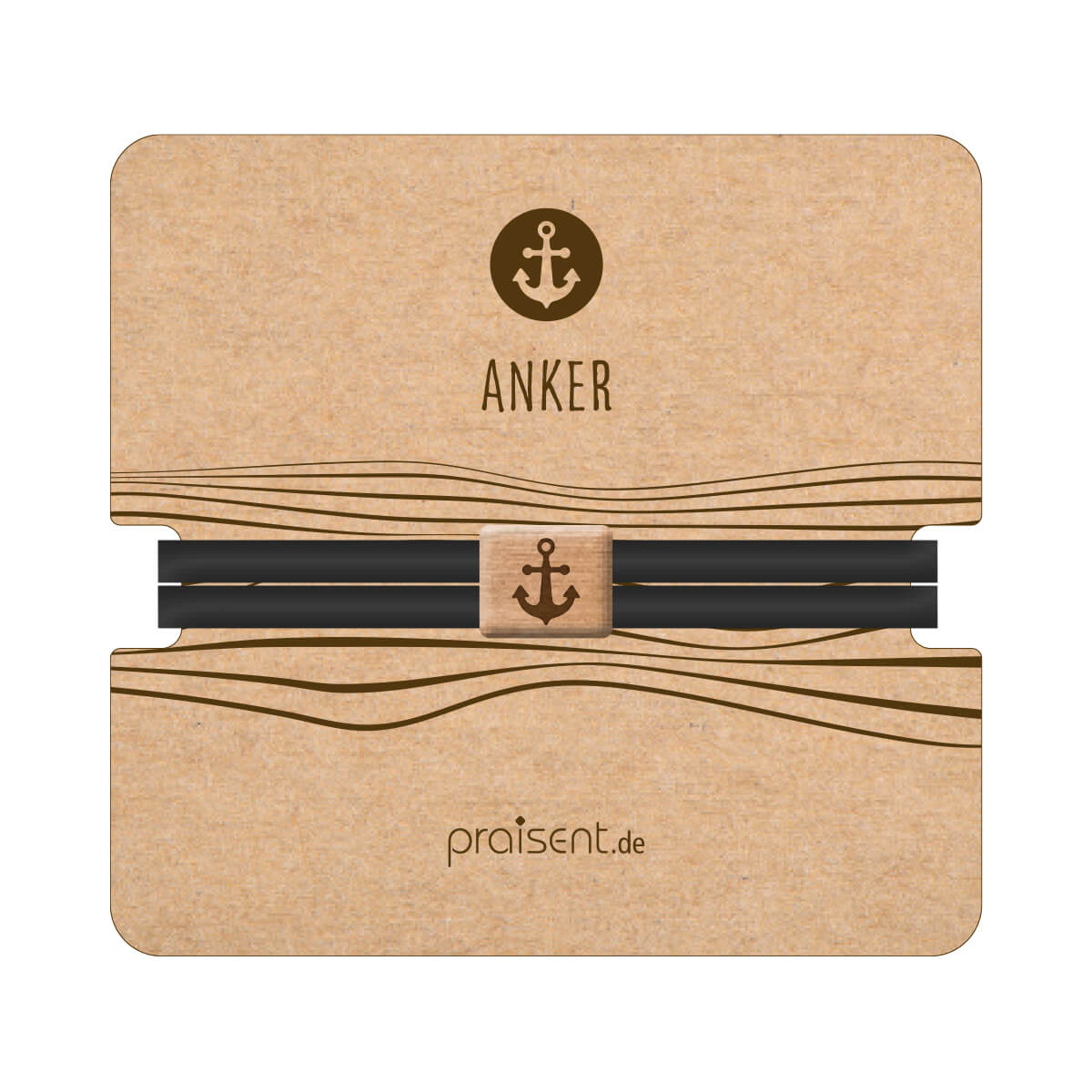 Armband - Textilarmband "Anker"