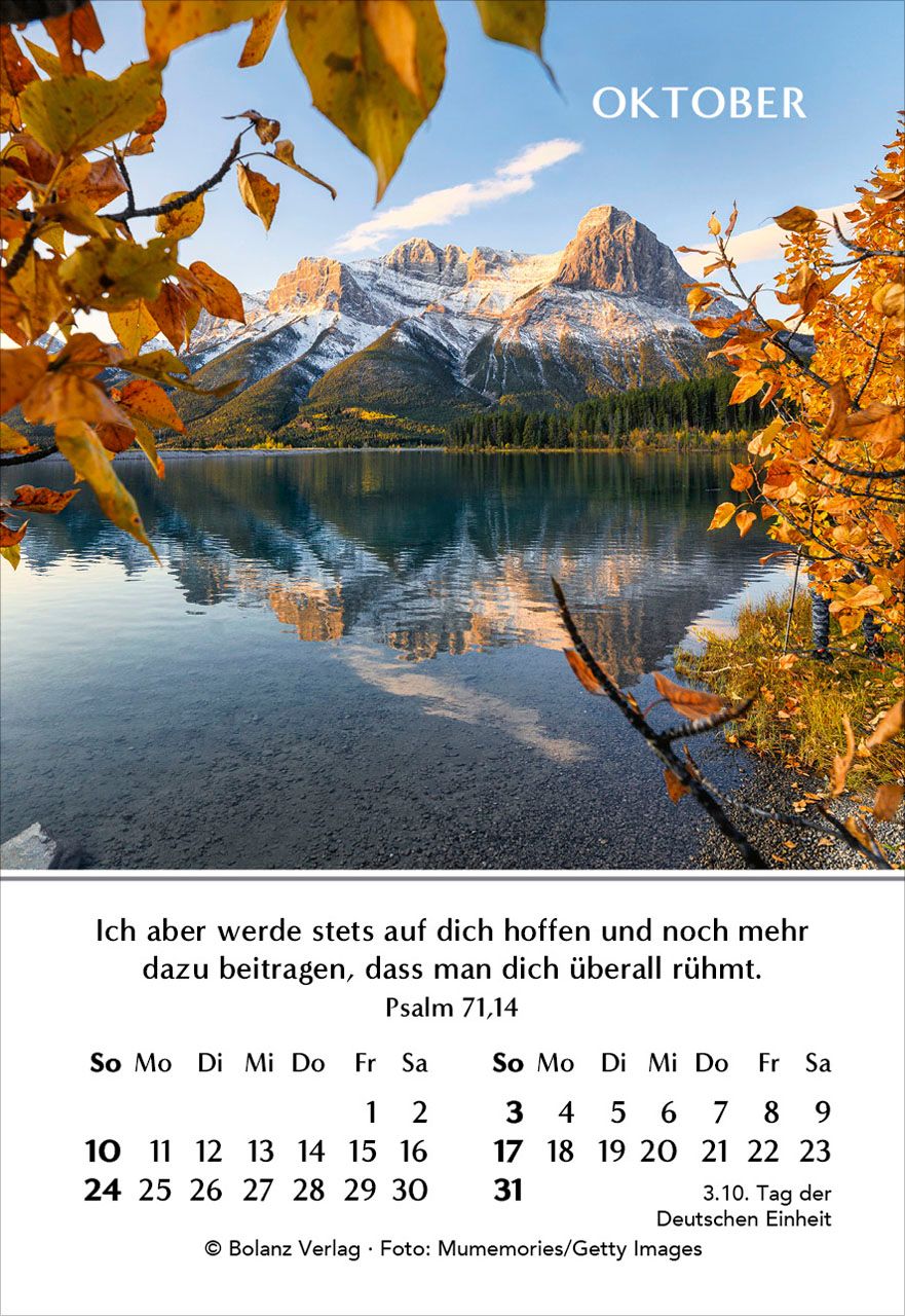 Aufstellkalender - Ein Jahr der Hoffnung 2027