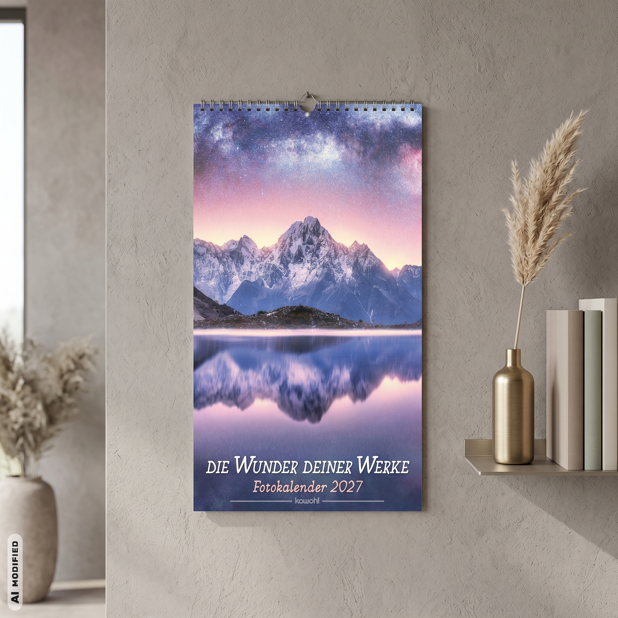 Wandkalender - Die Wunder deiner Werke 2027