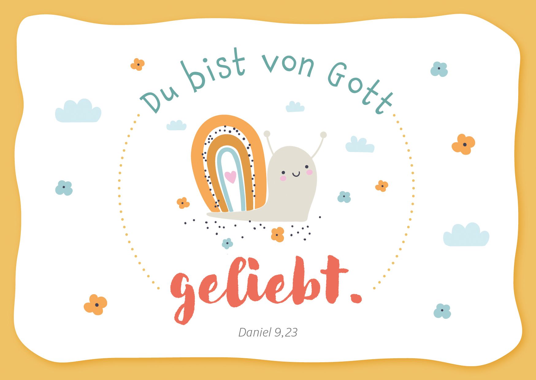 Karten-Box - Du bist geliebt, kleiner Schatz