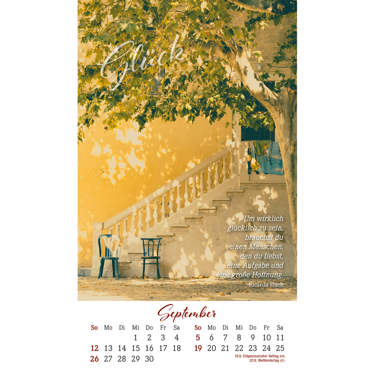 Postkartenkalender - Ein Augenblick für dich 2027